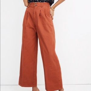 NWT Madewell Wide Leg Pant